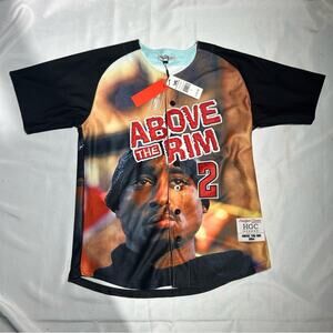 2 PAC NWT Men's L 1994 Above the Rim Tupac Shakur Baseball Stitched Jersey